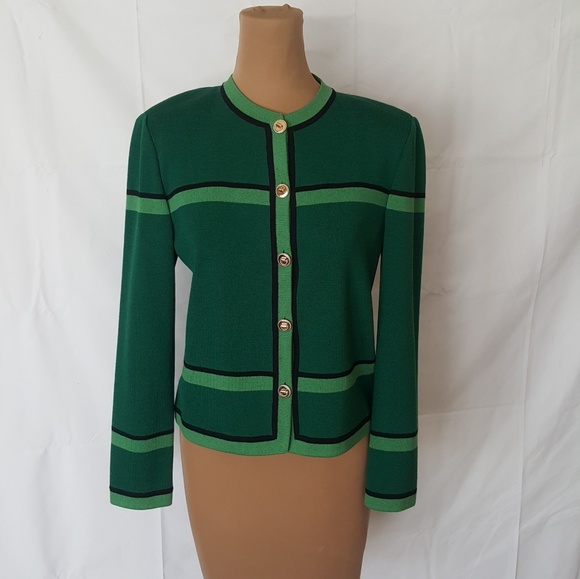 St. John Collection Jackets & Blazers - St. John Green Blazer